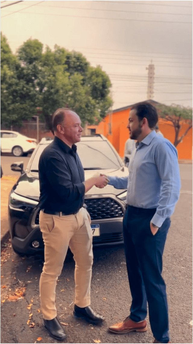 Vista aérea de conjunto habitacional já concluído